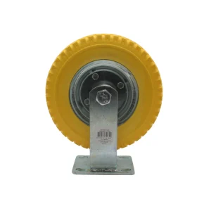Bokwiel 8" PU Band 2.50-4, 80kg, 360° draai, voor karren/logistiek