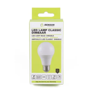 LED Lamp 9W E27 Dimbaar, 760lm, Warm Wit, 20.000u Levensduur