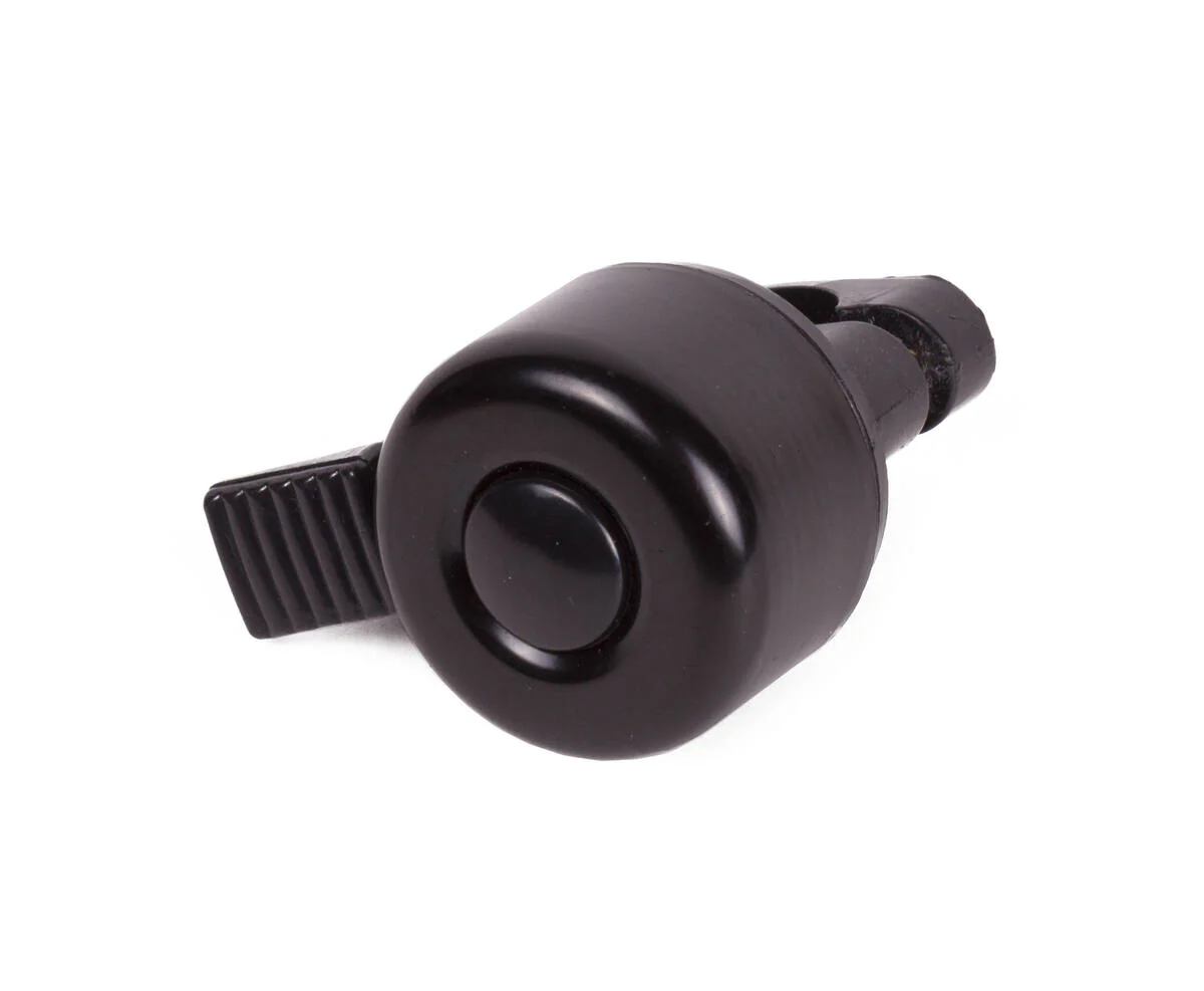 Fietsbel 35mm Alu Zwart: Compact, luid en eenvoudig te monteren. - Afbeelding 2