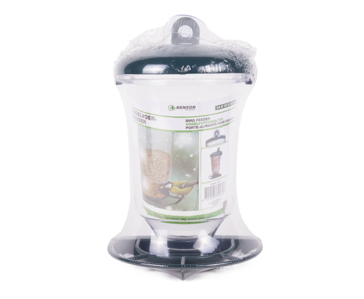 Vogelvoerhouder Raam 14x10.5x22.5 cm - Eenvoudig Vogels Spotten!