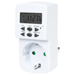 Digitaal Tijdklok 230V - Automatisch Schakelen, 12/24 uur Modus